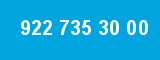 922 735 30 00